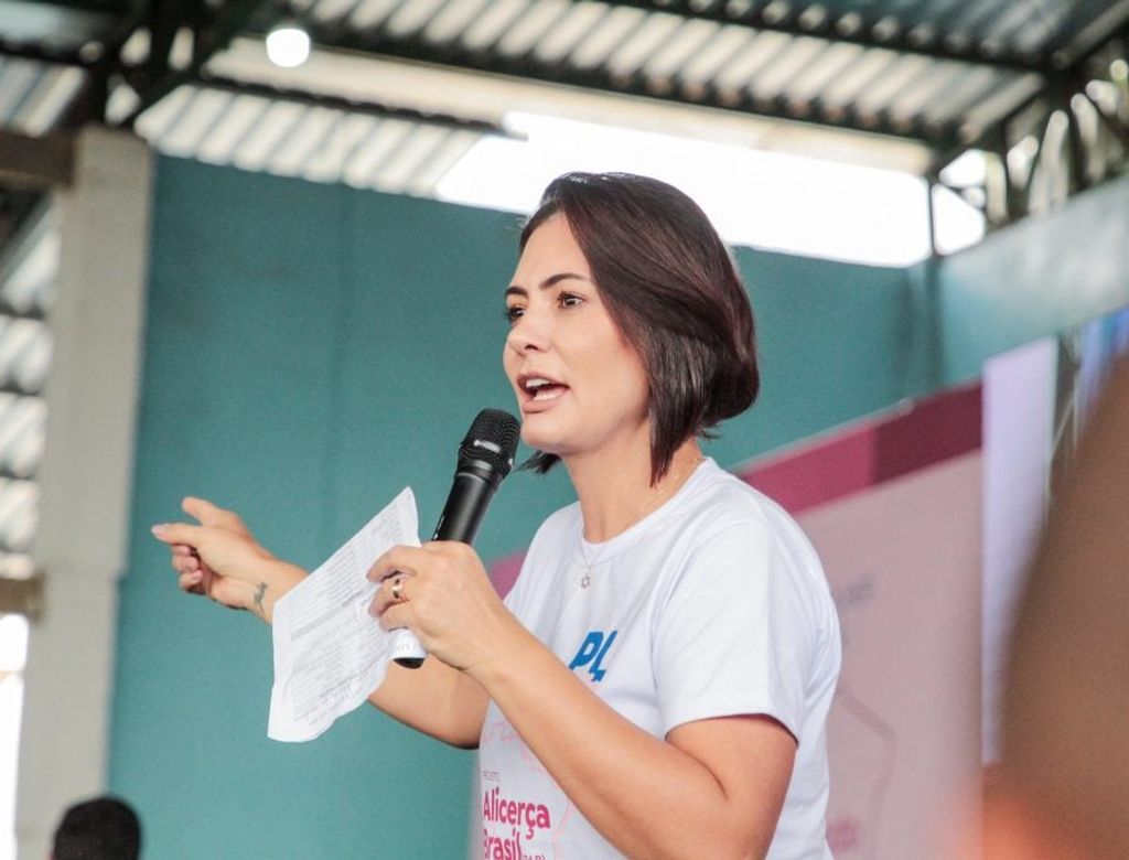 Michelle ataca STF e fala em golpe se Bolsonaro não concorrer em 2026; VEJA VÍDEO!