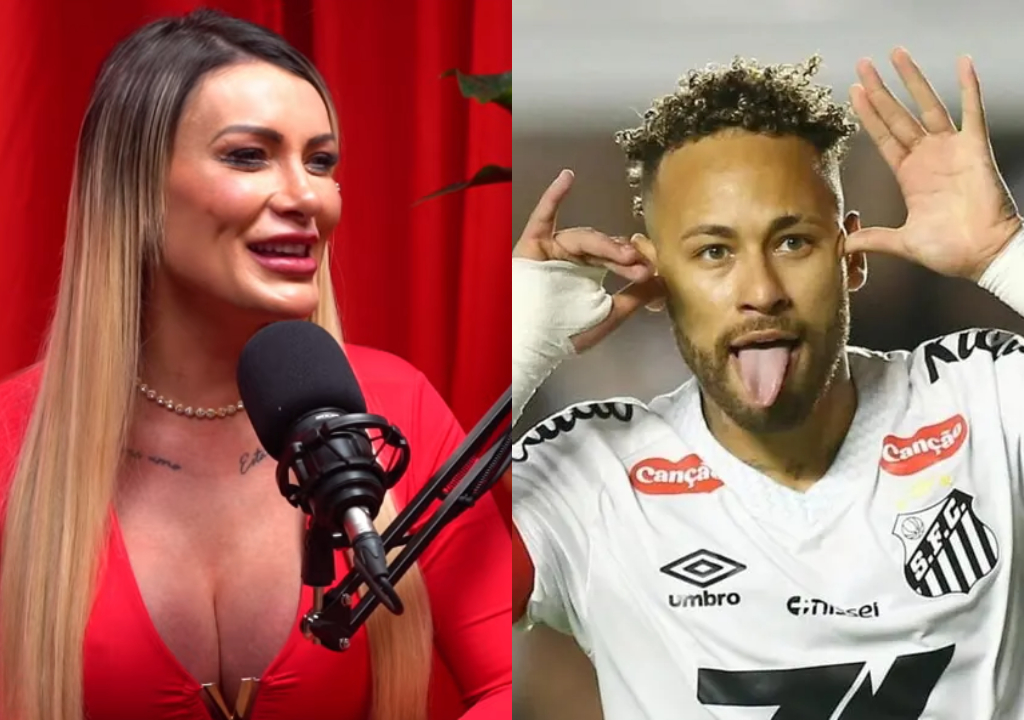 Andressa Urach e Neymar (Foto: Reprodução)