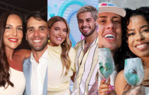 Ivete e Daniel Cady, Virginia e Zé Felipe, MC Daniel e Lorena (Foto: Reprodução)