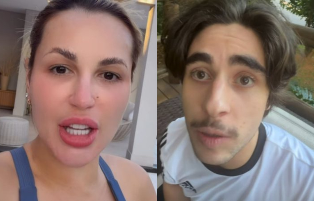 Deolane confronta jovem após ser ofendida (Foto: Reprodução)