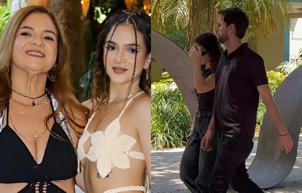 Mel Maia vai ao velório da mãe (Foto: Reprodução)