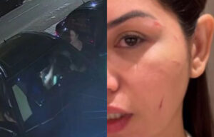 Mulher de sertamejo é agredida pela ex do cantor (Foto: Reprodução)