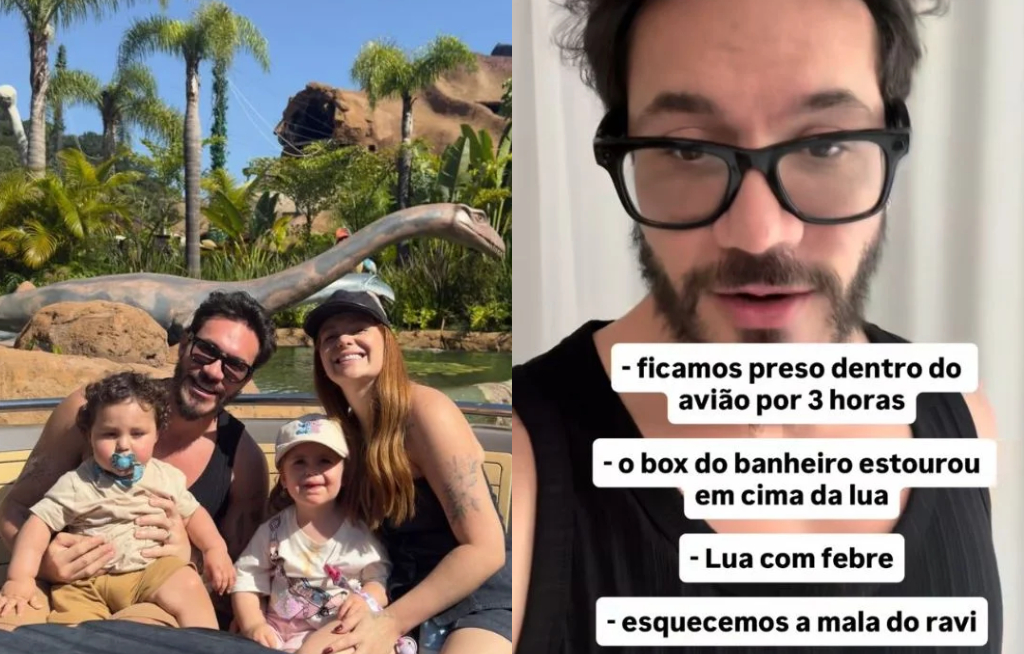 Viih Tube, Eliezer e filhos (Foto: Reprodução)