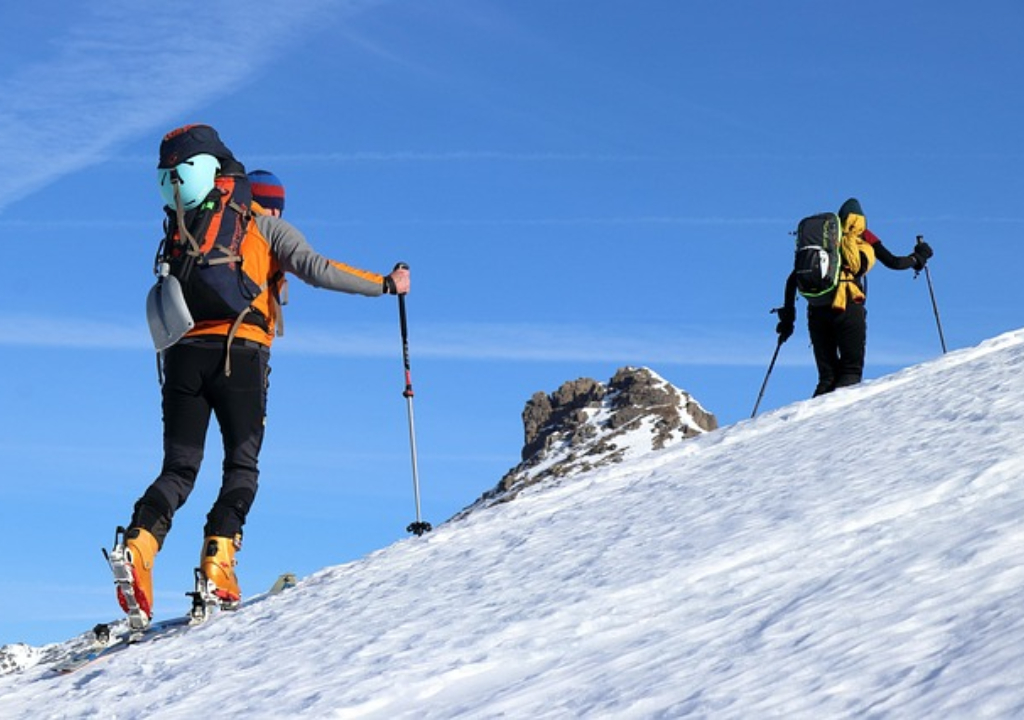 Dois alpinistas (Foto: Reprodução)