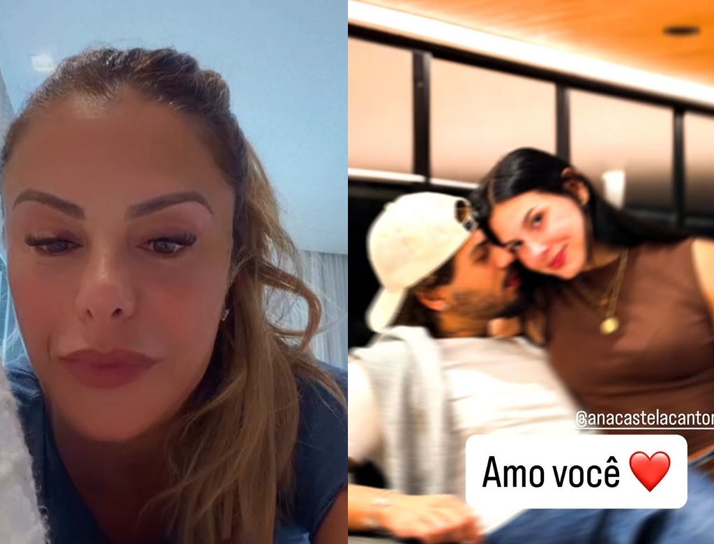 Poliana Rocha, Zé Felipe e Ana Castela (foto Reprodução Redes Sociais)