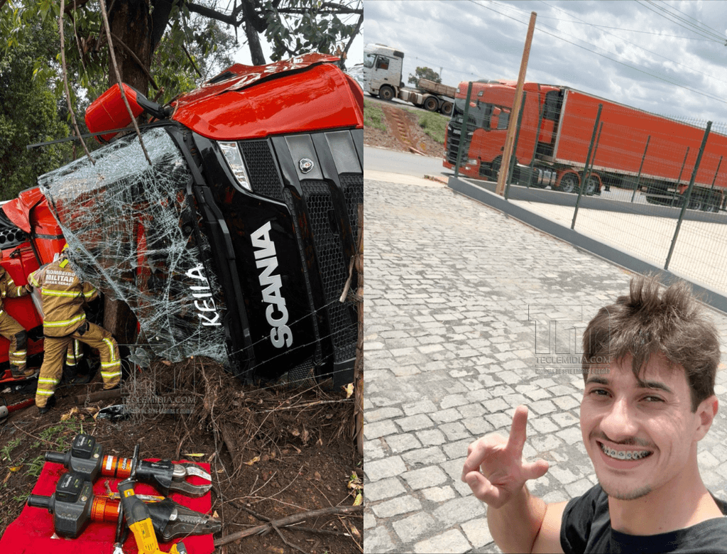 Tragédia! Influenciador de 24 anos morre após caminhão cair em ribanceira; VEJA VÍDEO!