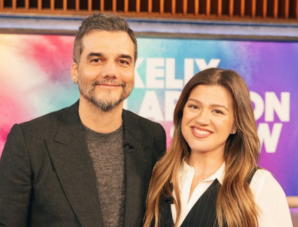 Wagner Moura e Kelly Clarkson (Foto Reprodução Redes Sociais)