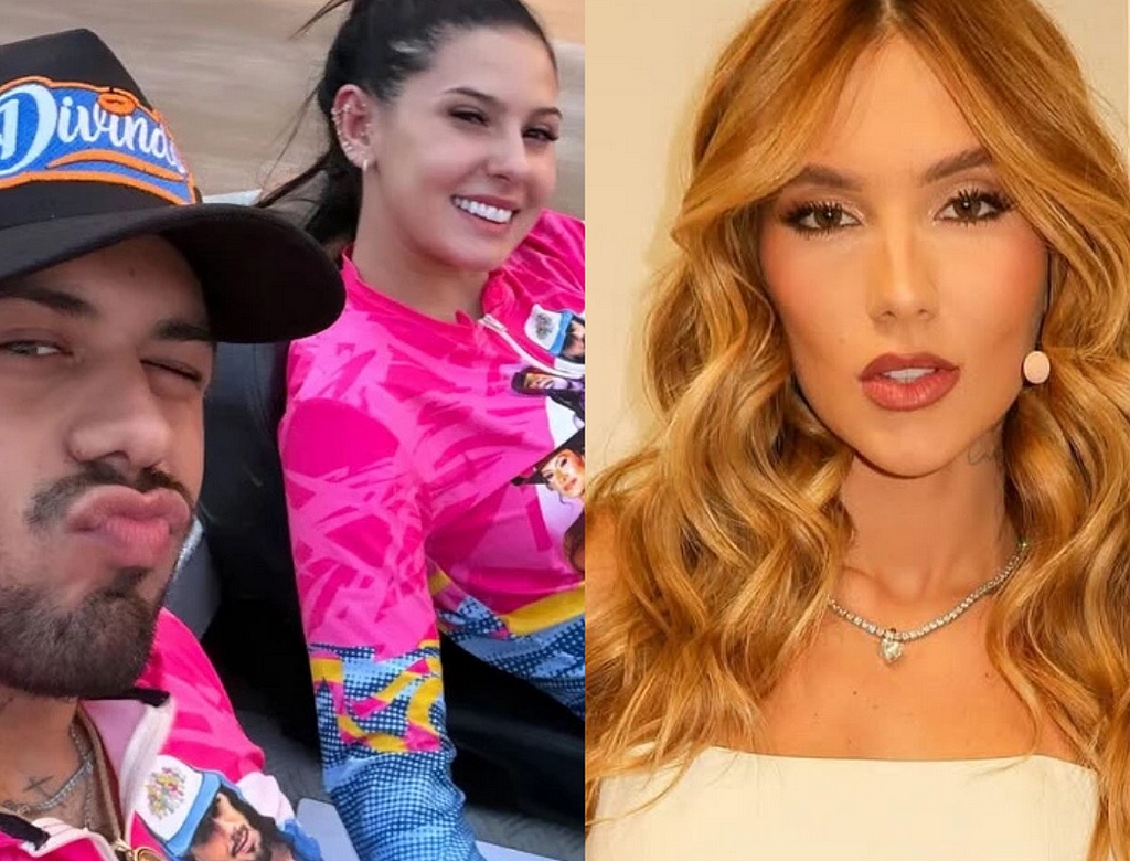 Zé Felipe, Ana Castela e Virginia (Foto Reprodução Redes Sociais)