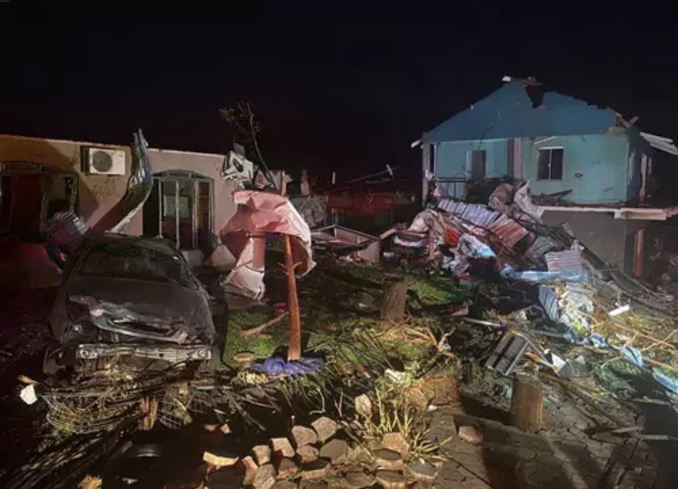 Entenda em mapas, imagens de satélite e gráficos o tornado no Paraná; Veja!