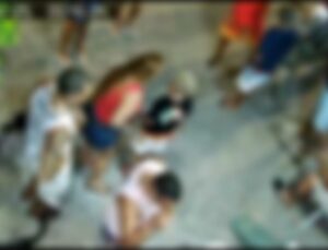 Vídeo inédito mostra momento exato do tiroteio que aconteceu durante ceia de Natal; veja