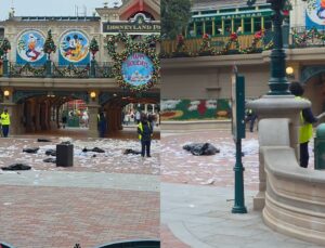 Vídeos da Disneyland Paris tomada por lixo viralizam após greve; VEJA