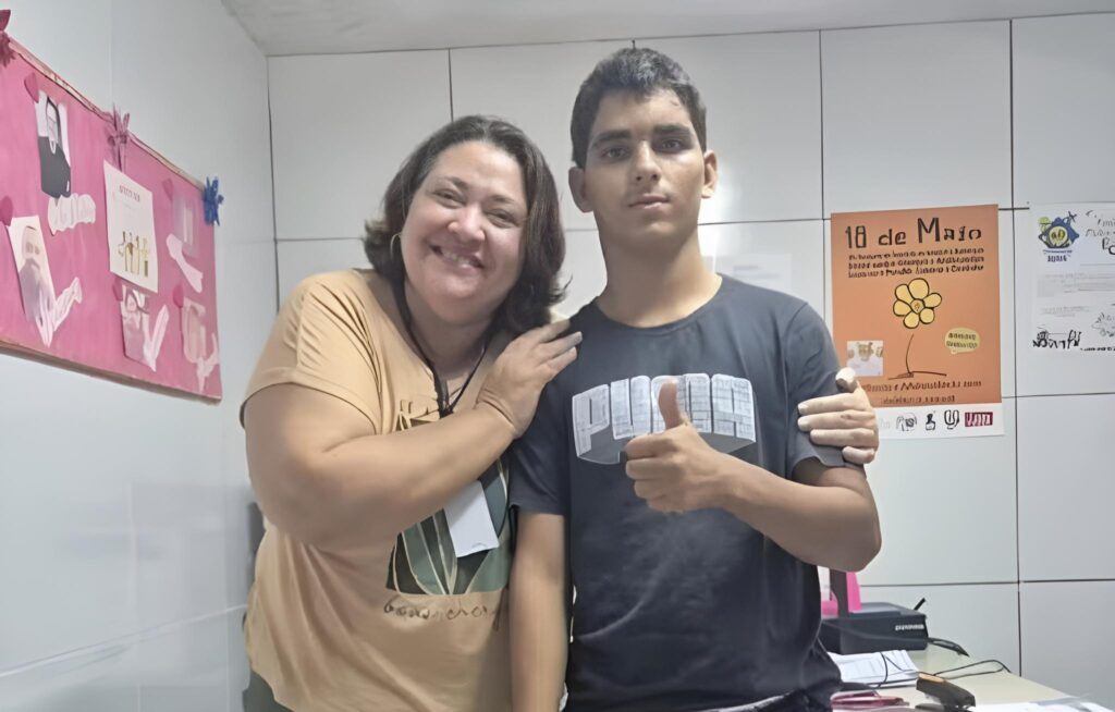 Gerson e conselheira (Foto: Reprodução)