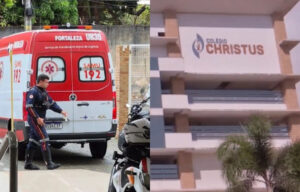 Ataque no colégio Christus (Foto: Reprodução)