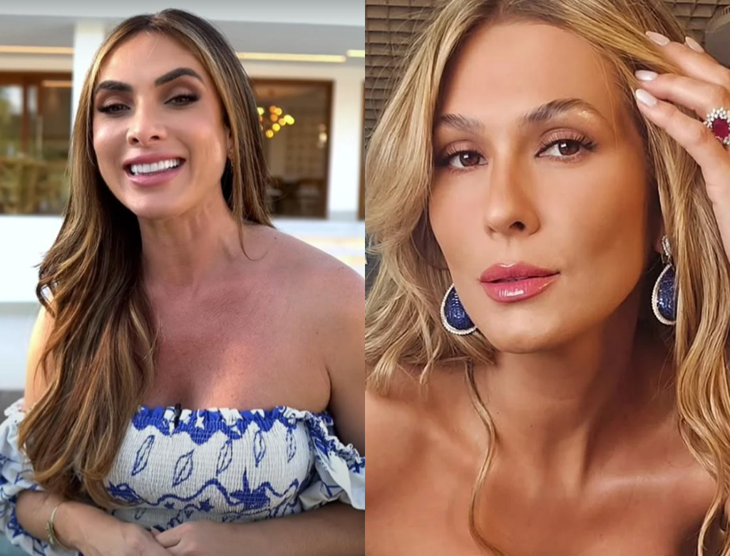 Nicole Bahls e Lívia Andrade vivem climão após se desentenderem nos bastidores da Globo