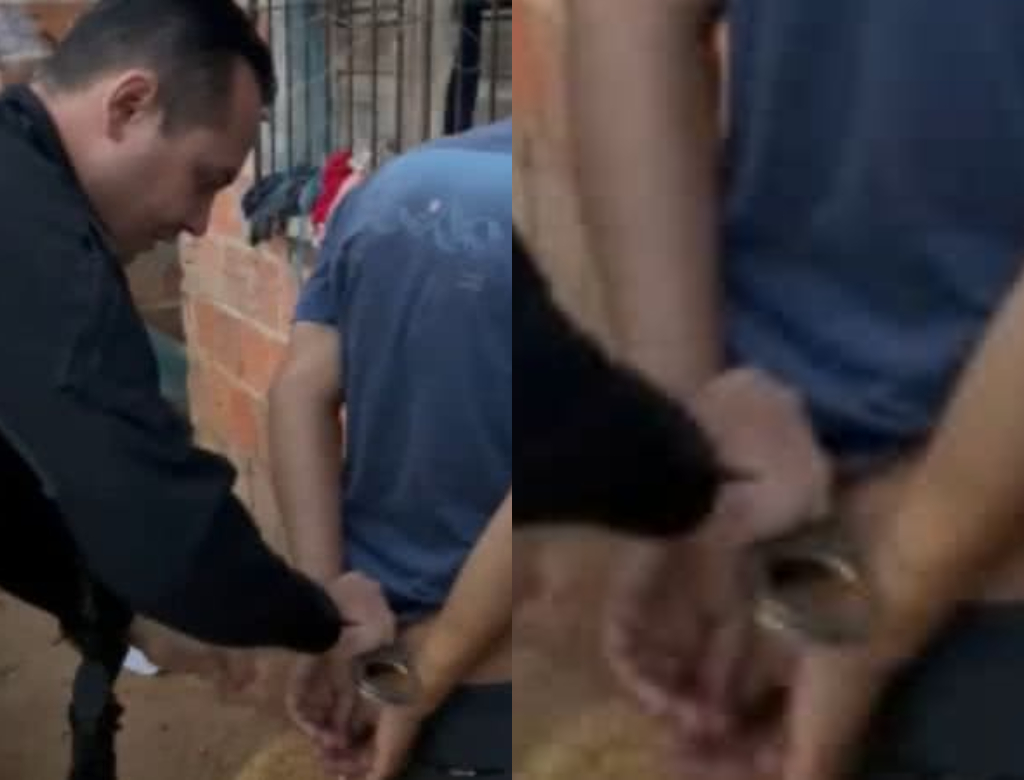 Delegado arromba portão e prende criminoso que ironizou a polícia; veja vídeo