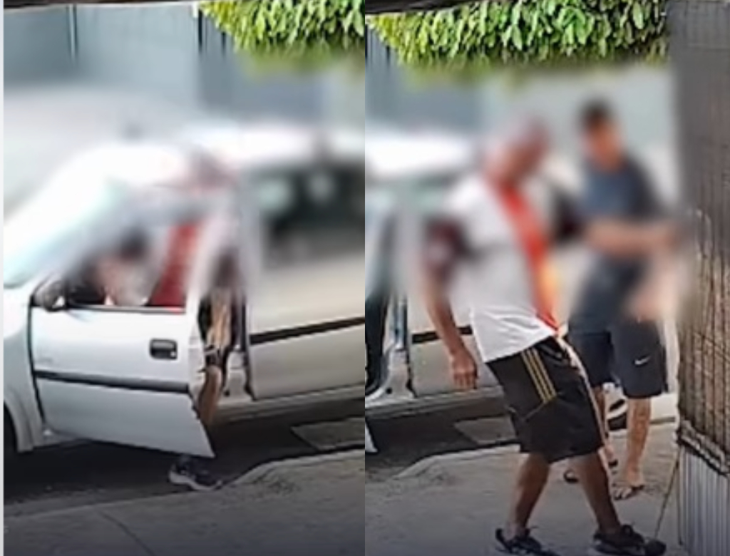 Preso realiza sequestro durante ‘saidinha de Natal’ e é detido; veja vídeo