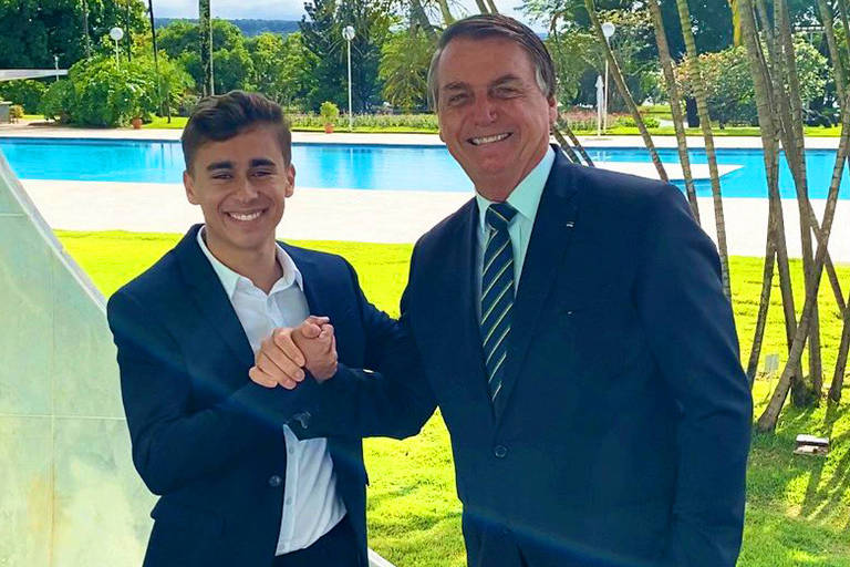 Moraes libera visita de Nikolas Ferreira a Bolsonaro na Papudinha