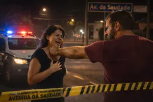 Homem agride ex-mulher durante discussão por vídeo da filha no TikTok; ASSISTA!