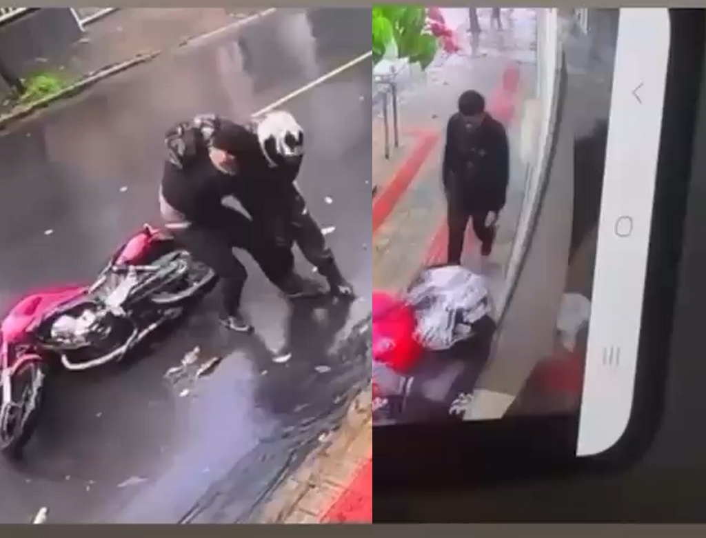 Assalto (foto Reprodução Redes Sociais) 