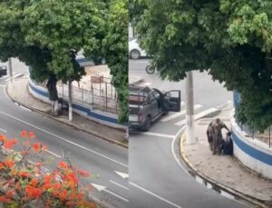 Policiais perseguem dupla, evitam assalto e prendem bandidos; VEJA VÍDEO