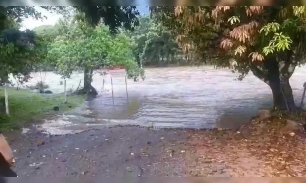 Vídeo mostra policiais salvando família arrastada por cabeça d’água no Paraná; Assista!