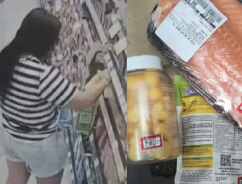 Mulher tenta pagar salmão por R$ 1,99 e acaba presa em Copacabana; veja vídeo