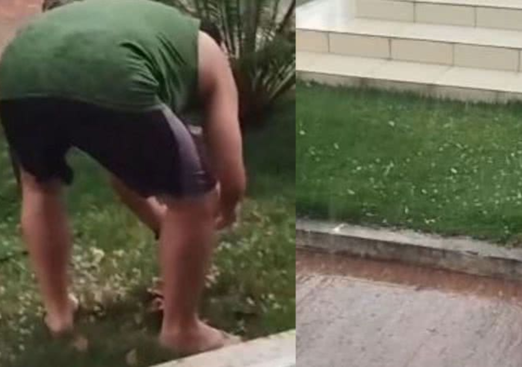 Granizo vira gelo de drink e cena inusitada no sertão da Bahia viraliza; assista