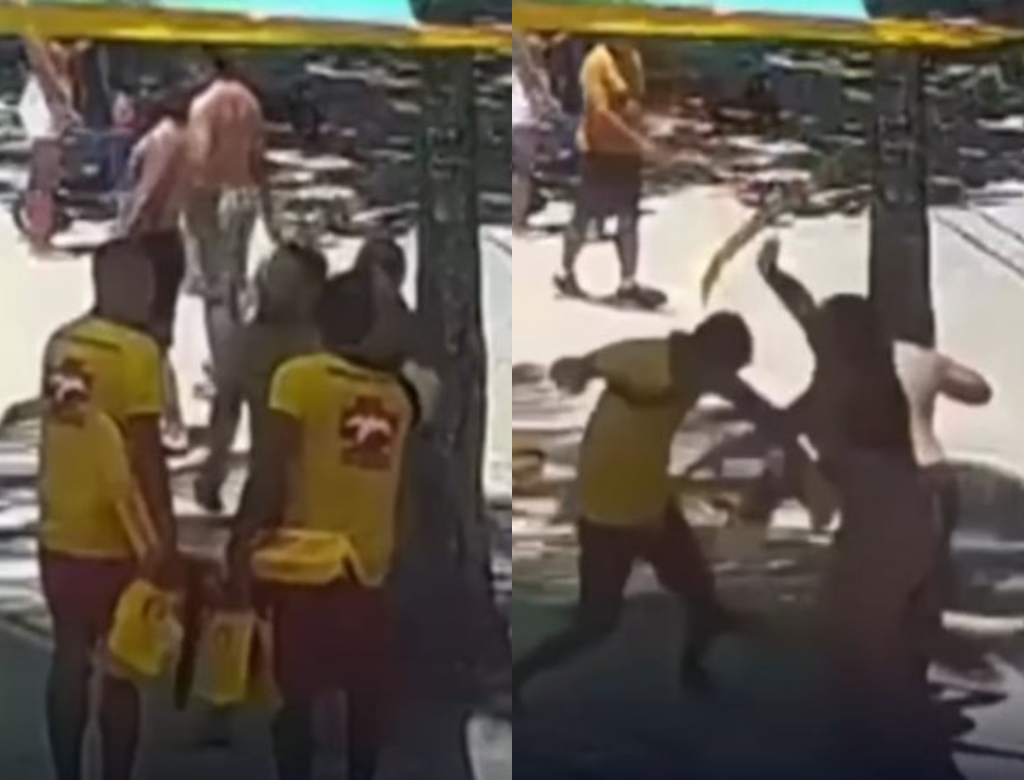 Briga em praia de Ubatuba termina em pancadaria e acusação de racismo; veja vídeo
