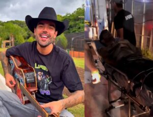 Luan Pereira é levado às pressas para hospital após show e famosos se preocupam; VEJA VÍDEO