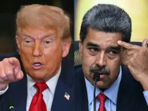 Trump divulga foto de Maduro vendado após captura; VEJA IMAGEM!