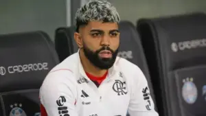 Gabigol é flagrado em clube de striptease nos EUA; veja vídeo