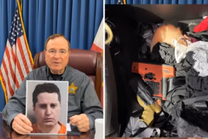 Homem que usava lingerie vermelha é preso após esconder arma em seios falsos; SAIBA MAIS!