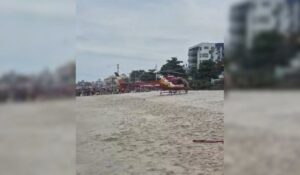 Sozinho e sem identificação, homem morre afogado em Florianópolis; VEJA VÍDEO!