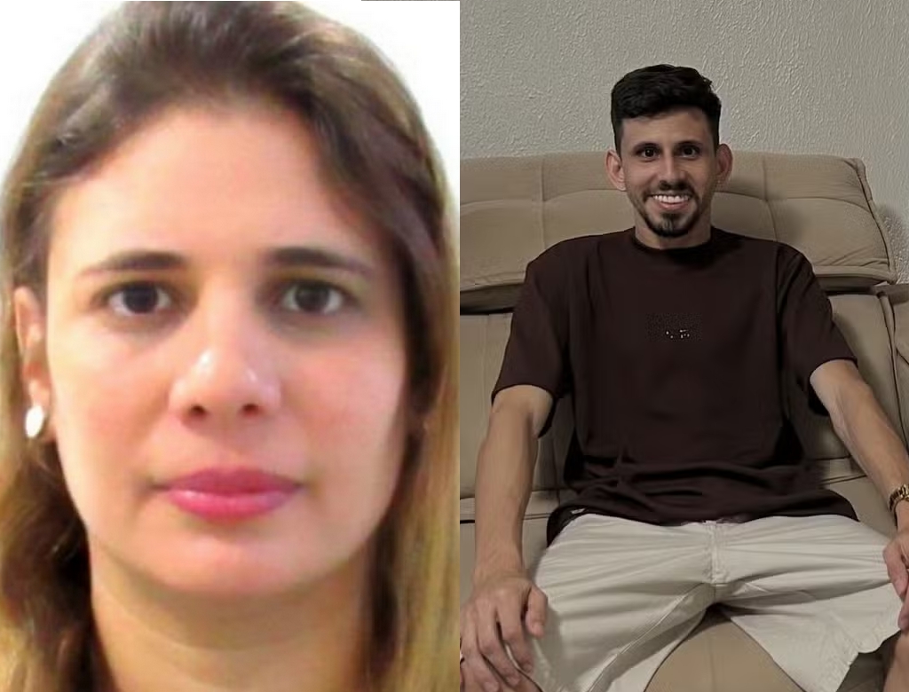 Professora e aluno (Foto Reprodução Redes Sociais)