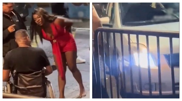 Motorista bêbada tenta atropelar cadeirante e atinge duas mulheres; VEJA VÍDEO!
