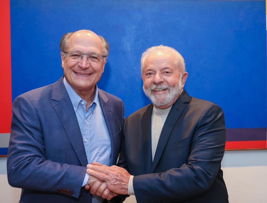 Alckimin e Lula (Foto Reprodução Redes Sociais/X: @LulaOficial)