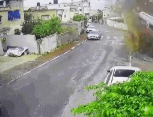 Israelenses escapam por segundos de míssil em Tel Aviv; VEJA VÍDEO