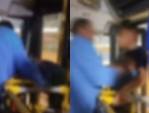 Motorista de ônibus é agredido após impedir passageiro de embarcar com bebida alcoólica; VEJA VÍDEO