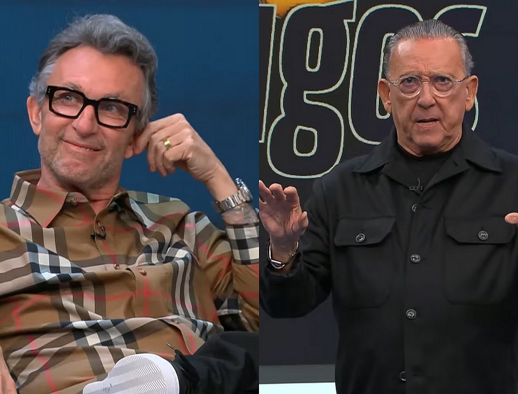 Craque Neto e Galvão Bueno (foto Reprodução Redes Sociais)
