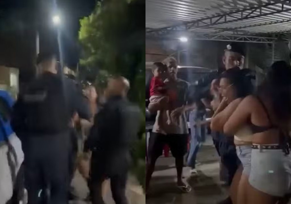 PM agride mulher durante ação policial em festa no RJ; veja vídeo