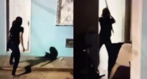 Mulher invade casa do namorado e flagra rapaz com mulher trans; Veja Vídeo