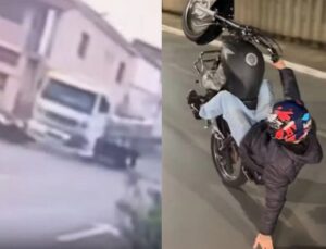 Influencer do grau foge da PM, bate em caminhão e fica em estado grave; VEJA VÍDEO