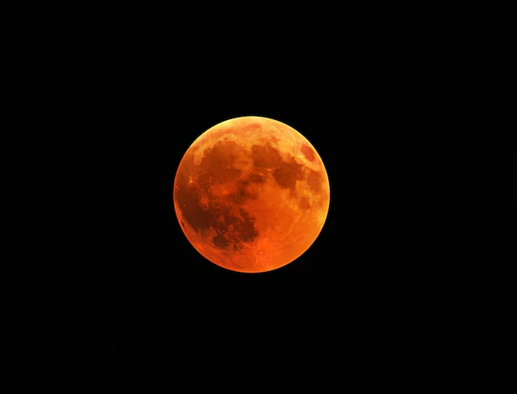 Lua de Sangue (Foto Reprodução Redes Sociais) 