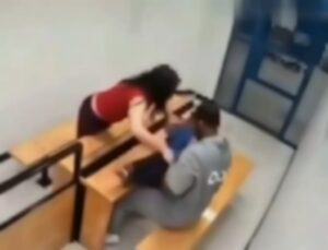 Mulher usa filha adormecida para passar drogas ao marido na prisão; VEJA VÍDEO