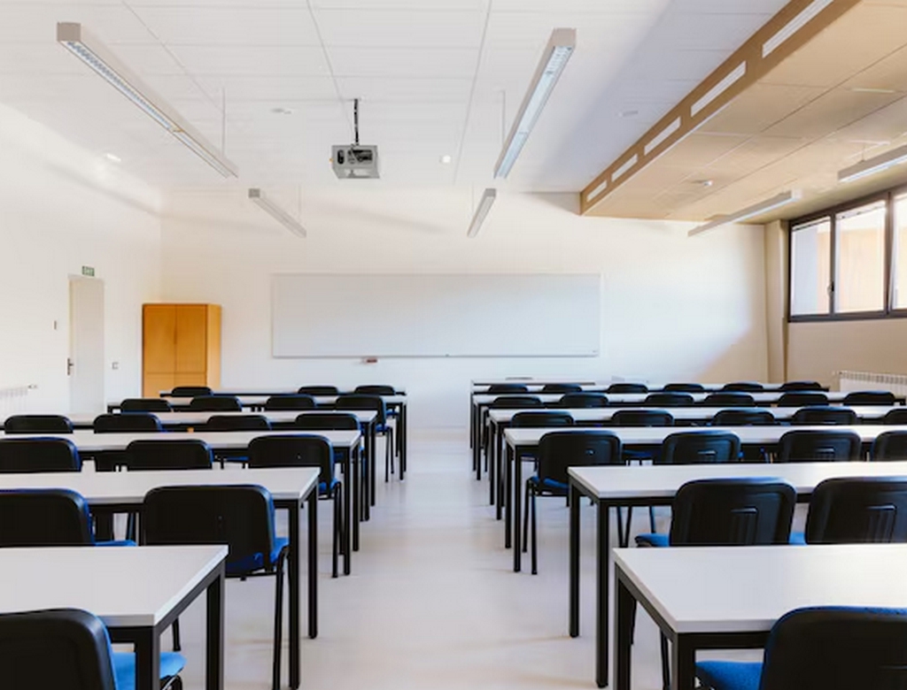 Sala de aula (Foto Reprodução Redes Sociais) 