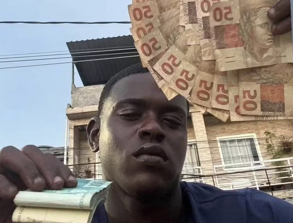 Suspeito (foto Reprodução Redes Sociais)