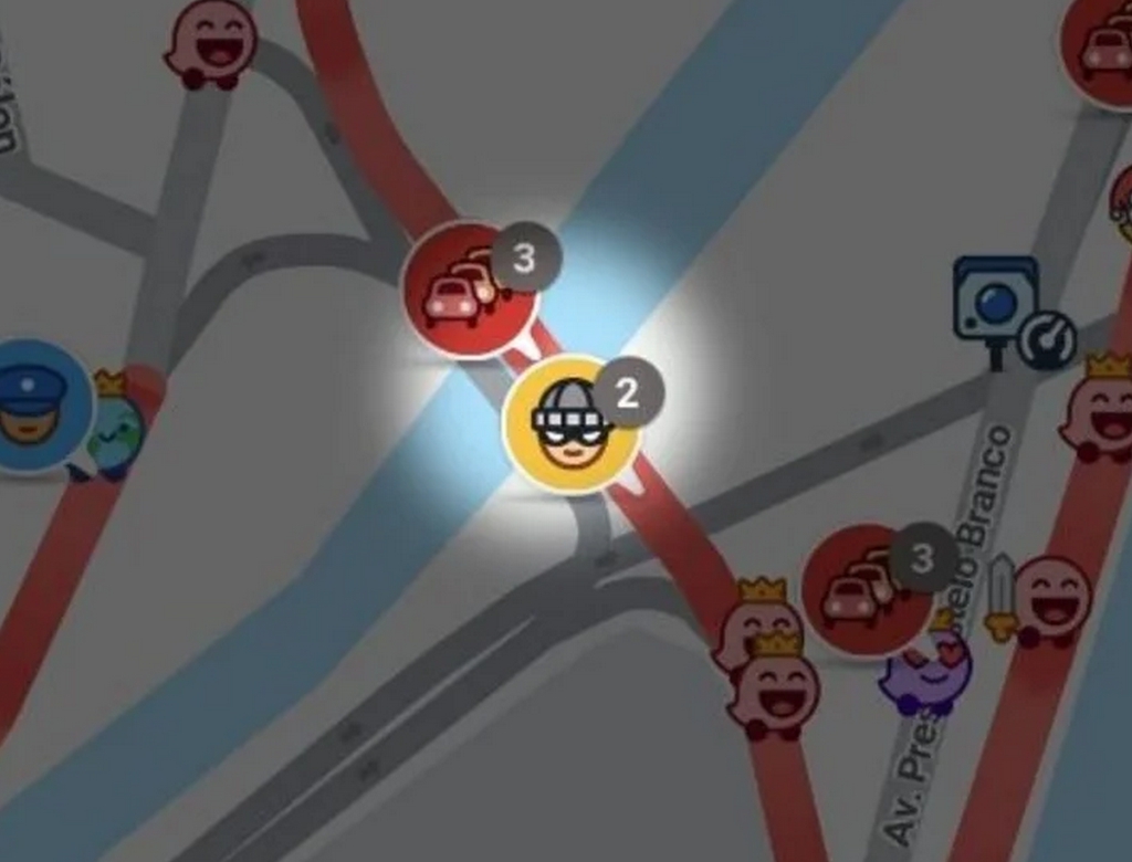 Waze (foto Reprodução Redes Sociais)