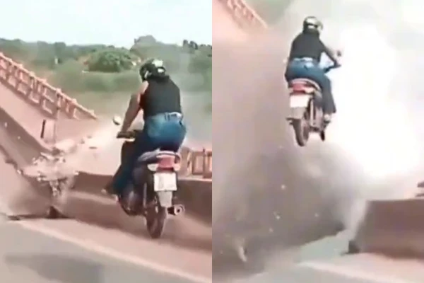 Vídeo mostra ponte JK se partindo e engolindo veículos em tragédia com 14 mortos; ASSISTA!
