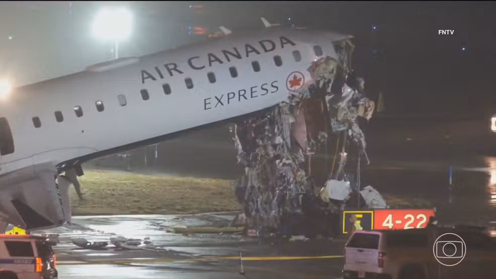 Choque entre avião e caminhão na pista reabre discussão sobre segurança nos EUA