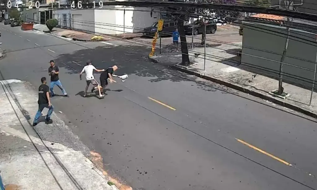 Morador é roubado e agredido por quatro homens no dia do aniversário; VEJA VÍDEO!